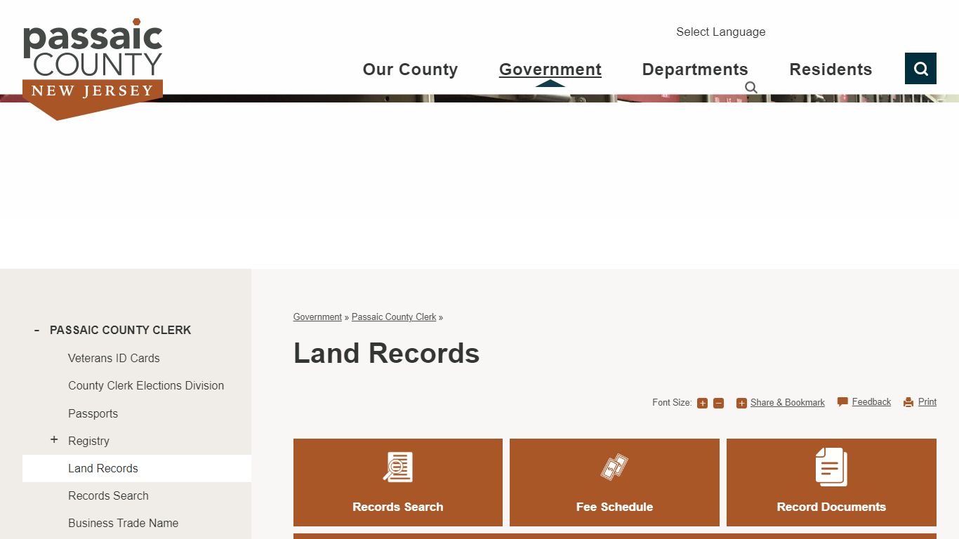 Land Records | Passaic County, NJ